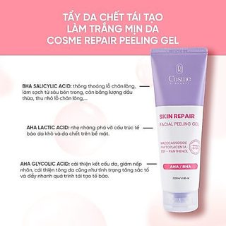 TẨY DA CHẾT TÁI TẠO LÀM TRẮNG MỊN DA COSME REPAIR PEELING GEL