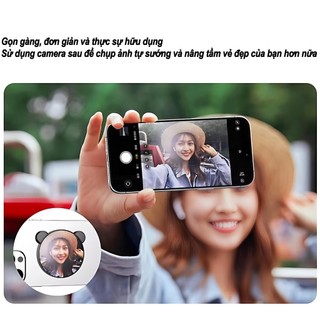 gương selfie từ tính mini Đa Năng: Hút Nam Châm Mạnh, Dùng Được Mọi Máy, Tự Sướng Camera Sau Thể Hiện Vẻ Đẹp Tự Có