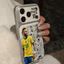 Ốp lưng iPhone Họa tiết da phong cách mạ điện họa tiết Neymar iPhone 17 16 15 14 13 12 11 Pro Max Plus Max