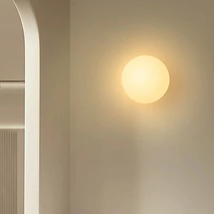 AIMI Đèn Tường Thủy Tinh Đèn Led Tròn Hiện Đại Trang Trí Nhà Cửa Thích Hợp Cho Phòng Khách Phòng Ăn Phòng Ngủ Đầu Giường Cầu Thang