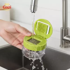 Máy xay tỏi thủ công sáng tạo với ABS lâu trôi và thép không gỉ để nấu ăn [VN]