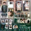 Bán Sản Phẩm Mới Li Yunrui Xanh Đậm Phong Cách Trung Hoa Trang Phục Photocard Bưu Thiếp Họa Tiết Mờ Laser Vé Gypsophila Ngoại Vi Hỗ Trợ