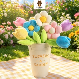 Rytanda Mô Phỏng Dễ Thương Hoa Hướng Dương Tulip Sang Trọng Đồ Chơi Cho Bạn Gái Sang Trọng Hoa Hồng Hoa Gối Búp Bê Gối Ngủ Quà Tặng Sinh Nhật Trang Trí Trao Đổi Giáng Sinh Quà Tặng Sinh Nhật Tốt Nghiệp