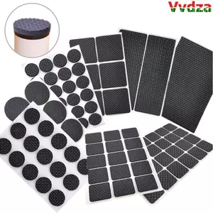 VVDZA 1 / 2 / 6 / 15 / 24 Miếng đệm chân nội thất Tấm đệm chân dày Ốp lưng tự dính Phụ kiện ghế chống ồn