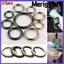 MERIGGIARE 2 / 5 Chiếc Ví Carabiner Túi Xách Hợp Kim Kẽm Chất Lượng Cao Móc Cổng Mạ Túi Thắt Lưng Khóa