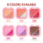 Đĩa cao hai màu hai trong một Pearly Fine Flash Blush Rouge Cheek Trang điểm sử dụng kép