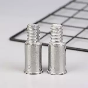Hodou 2 Chiếc Chổi Nối Dài Cực Adapter Đầu Kim Loại Ren Tay Cầm Đầu Cuối Adapter Sửa Chữa Bộ Kết Nối Tay Cầm Mở Rộng VN