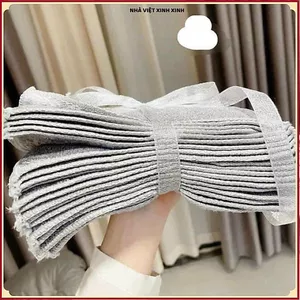 LAU NHÀ SỢI TRE,KHĂN THAN HOẠT TÍNH TIỆN DỤNG, Dễ Vệ Sinh, Tái Sử Dụng Nhiều Lần