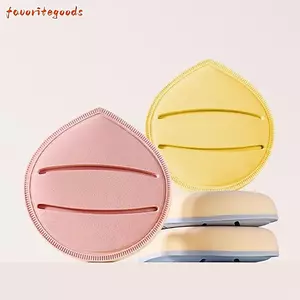 FAVORITEGOODS Bông Kẹo Mỹ Phẩm Puff Sponge, Di Động Kích Thước Lớn Đệm Không Khí Bột Puffs, Ướt / Khô Mềm Kem Nền Che Khuyết Điểm Dụng Cụ Trang Điểm