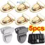 E-WOITD 5 Chiếc Kim Loại Los Túi Khóa Bắt Bules Cho Túi Xách Túi Đeo Vai Ví Totes Đóng Cửa Snap Clasps Phụ Kiện Thủ Công DIY E-WOITD