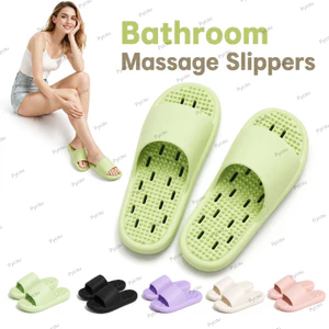Dép nữ massage phòng tắm, chống trượt, bấm huyệt, đế mềm đa năng, chống mùi, dùng trong nhà và ngoài trời
