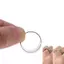 JRP Ring Resizer 8 chiếc Bảo vệ silicon vô hình cho nhẫn rời Phù hợp với hầu hết các kích cỡ Bộ điều chỉnh kích thước vòng an toàn cho nam giới JRP