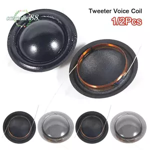 CATMALLER88 1 / 2 Cái Tweeter Cuộn dây giọng nói, Màng màng lụa 5.4Ohm KSV, Bảo trì loa phụ kiện loa DIY 20 / 25mm