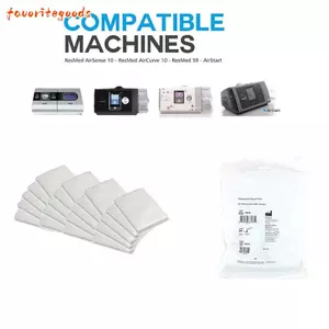 FAVORITEGOODS 10 Bộ lọc CPAP, Bộ lọc bọt dùng một lần tiện lợi, Phụ kiện CPAP siêu mịn|Dành cho khí nén Remed