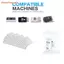 FAVORITEGOODS 10 Bộ lọc CPAP, Bộ lọc bọt dùng một lần tiện lợi, Phụ kiện CPAP siêu mịn|Dành cho khí nén Remed