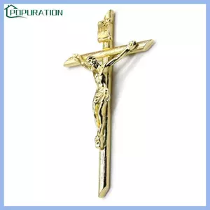 POP Vintage Công Giáo Cầu Nguyện Thánh Giá Thánh Giá Mặt Dây Chuyền Cho Nam Cầu Nguyện Bùa Hộ Mệnh Neckla