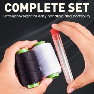 Bộ dụng cụ may vá FEASTLY 31/34/37 món, kim đa năng, bộ đồ may vá di động kèm chỉ và dụng cụ sửa chữa tay DIY