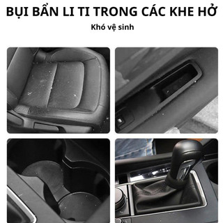 Chổi Lông Tơ Dễ Dàng Quét Sạch Bay Bụi Bẩn Trong Từng Ngóc Ngách Trên Xe Hơi Của Bạn, Vệ Sinh Sạch Sẽ, Tiện Lợi