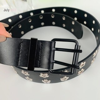Thắt lưng nữ thời trang đinh tán khóa kim, phong cách cá tính, phù hợp với quần jean