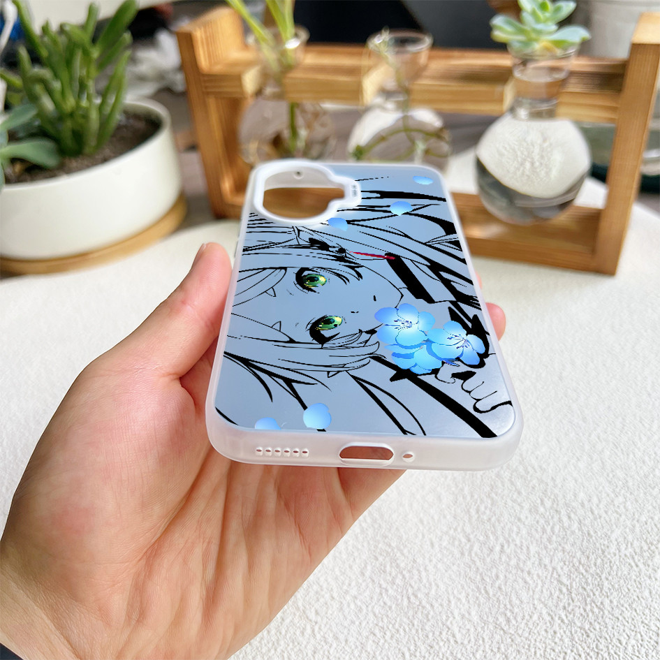 Dành cho Redmi Turbo 5 Max Turbo 4 Pro ‌Ốp điện thoại K90 K80 K70 POCO X8 X7 Pro X6 F8 F7 F6 Pro F5 Anime FRIEREN Vỏ điện thoại cho Redmi Note 14 Pro 13 12 Vỏ POCO chống sốc Vỏ Redmi