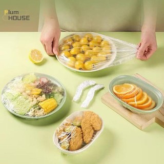 PlumHOUSE 350 / 500 Chiếc Bao Đựng Thực Phẩm Dùng Một Lần Trái Cây Thực Phẩm Bao Da Nhựa Co Giãn Tắm Túi Bảo Quản Nhà Bếp Tổ Chức Bám Phim VN