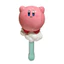 Lược Massage Kirby Air - Bàn chải tóc nhân vật Anime dễ thương (Lông di động & mềm)‌