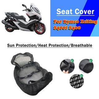Dành Cho Kymco Xciting S 400i S400 S 400 S 400 i Vỏ Ghế Xe Máy 3D Co Giãn Thoáng Khí Chịu Nhiệt Chống Trơn Trượt Bảo Vệ