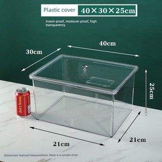🔥 trong suốt 🔥 Siêu Thị Hộp Trưng Bày Thực Phẩm 2025 Kẹo và ngũ cốc có hàng sẵn hộp đồ ăn nhẹ Hộp trưng bày kệ hộp trái cây sấy khô hộp kẹo hộp thực phẩm số lượng lớn ♙Hộp đựng thực phẩm số lượng lớn siêu thị Acrylic dày chống bụi♪
