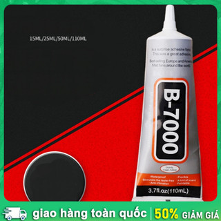 Keo B7000 Đa Năng Chuyên Dán Màn Hình, Da, Gỗ, Nhựa, Đính Đá Trang Sức, Mô Hình, Thủ Công, Linh Kiện Điện Tử