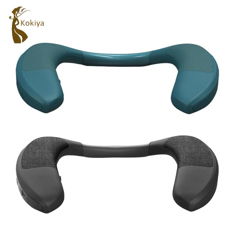 Kokiya Loa không dây di động nhẹ có thể đeo được Loa siêu trầm Bluetooth 5.0 Băng đeo cổ