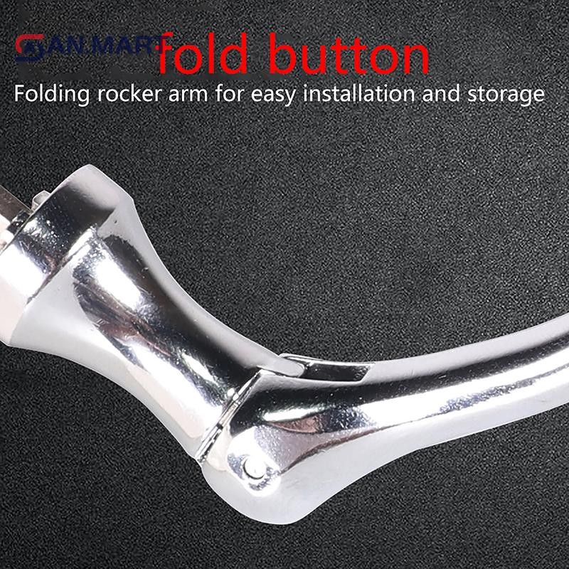Bigdealsiêu Cuộn Phụ Kiện CNC Full Kim Loại Vừa Lớn Cánh Tay Rocker Câu Cá Sửa Đổi Dụng Cụ Câu Cá Phụ Kiện Siêu