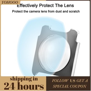Yohooo Yohooo 2PCS Panoramic Camera Lens Guards Bảo vệ bảo vệ bảo vệ tương thích với Insta360 One R/Rs