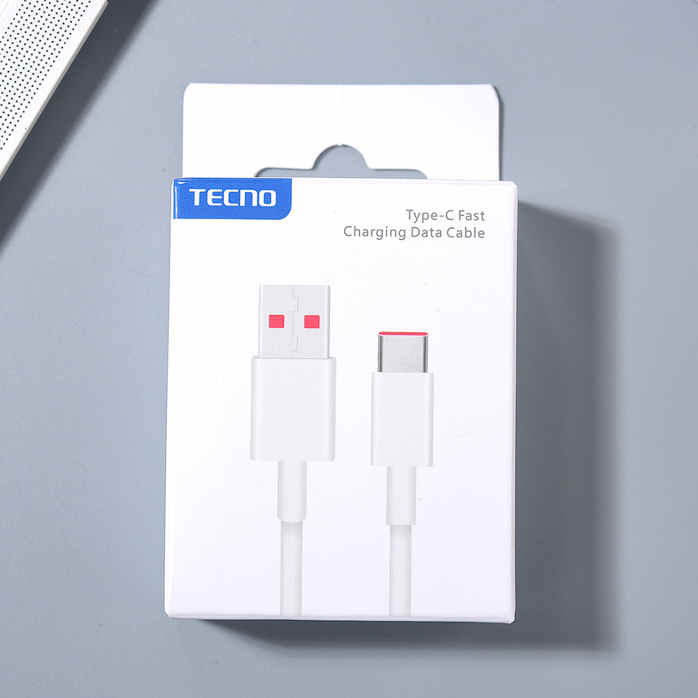 Dây sạc nhanh Tecno 33W 45W 68W chính hãng 100cm USB Type C cho Tecno Camon 40 30 Pro 5G 30S Pova Curve 4 5 6 Spark 30 C
