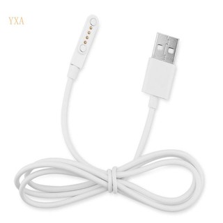 YXA Từ Tính Cho Đồng Hồ Thông Minh Cáp Sạc 4 Chân Cho KW88 KW98 KW99 GT88 GT68