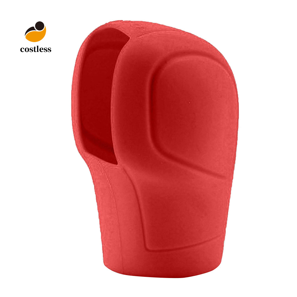 Costless 1 Chiếc Ô Tô Tự Động Silicone Gear Head Shift Knob Cover Handbrake Grip Trang Trí Nội Thất