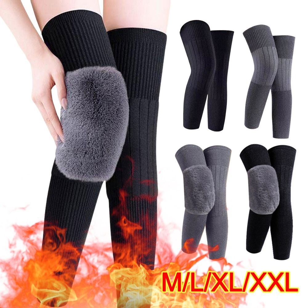 Tay áo & miếng đệm đầu gối ấm áp, chống gió, chất liệu dày dặn, phù hợp mùa đông