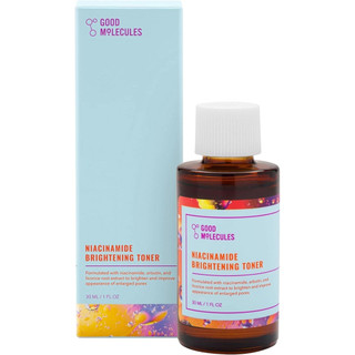 Good Molecules Niacinamide Brightening Toner，Arbutin for Skin Tone Balancing120 ml