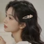 MAUROPOLI Retro Bướm Tóc Nữ Tinh Tế Kim Cương Giả Phẳng Kẹp Ngọc Trai Nổ Bên Kẹp Nữ Mỏ Vịt Kẹp Tóc Phụ Kiện Tóc