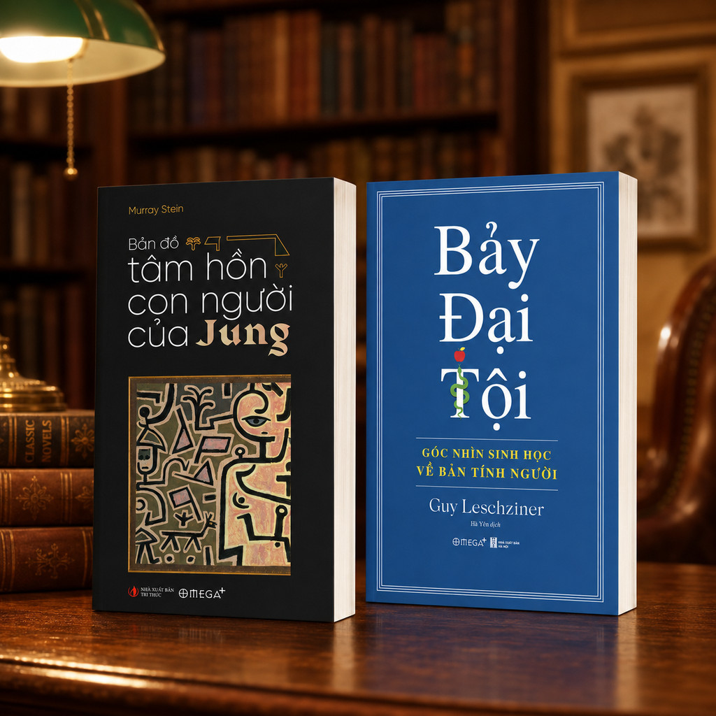 Sách - Lẻ/Combo: Bản Đồ Tâm Hồn Con Người Của Jung + Bảy Đại Tội (Omega+)