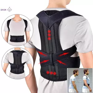 Bộ chỉnh sửa tư thế có thể điều chỉnh Đai đeo vai hỗ trợ lưng thấp cho nam nữ