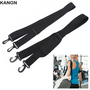Dây đeo túi xách KANGN màu đen, điều chỉnh linh hoạt, chất liệu nylon, phù hợp cho túi xách và túi đeo chéo