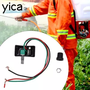 Bộ điều khiển tốc độ phun điện YICA 2 CÁI, Công tắc điều chỉnh máy phun nhựa và kim loại 12V, Công tắc điều chỉnh máy phun màu đen nhẹ cho máy phun điện