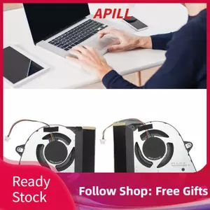 Apill Quạt Làm Mát CPU Thay Thế Laptop Hiệu Năng Cao Với 4 Pin Kết Nối Nguồn Cho ROG Zephyrus G14 GA401 Series Hợp Kim Nhôm ABS