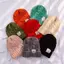 PNPIA- Mũ len mùa đông dành cho nữ Mũ dệt kim ấm áp Cặp đôi Mũ nữ ren dệt kim Beanie Chapeau Nữ Bonnet