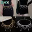 GHX Nữ Dây Thắt Lưng Trang Sức Thời Trang Bướm Bụng Trang Trí Cơ Thể Kim Loại Đa-laNữ Dây Thắt Lưng Trang Sức Thời Trang Bướm Bụng Trang Trí Cơ Thể Kim Loại Nhiều Lớp Quần Chai
