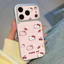 Ốp lưng iPhone họa tiết da mạ họa tiết mèo vui vẻ iPhone 17 16 15 14 13 12 11 Pro Max Plus Max