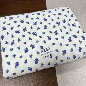 Cotton In Hình Sợi Tre Họa Tiết Cotton Độ Đàn Hồi Cao Dệt Mềm Mại Thân Thiện Với Da Vải Áo Thun Sling Nhà Vải 6.15
