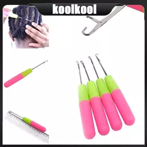 Kool 1 5 10 Chiếc Móc Móc Móc Tóc Kim Lưới Móc Cho Tóc Bện