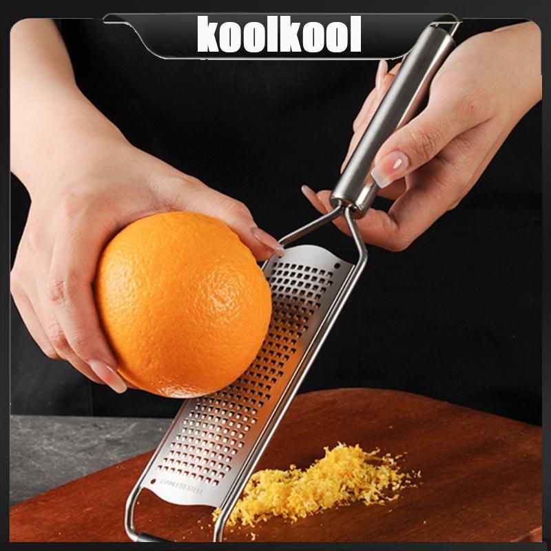 Dụng cụ bào phô mai bằng thép không gỉ Kool Máy hủy chanh Dụng cụ bào sô cô la Dễ dàng làm sạch