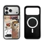 Ốp Điện Thoại corgi Gương Từ Tính Hoạt Hình Cho IPhone 17 Pro Max 16 15 14 13 12 11 17 Vỏ Không Khí Vỏ Bảo Vệ Chống Sốc
